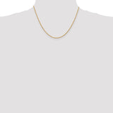 14k 1.85mm D/C Quadruple Rope Chain