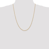 14k 1.85mm D/C Quadruple Rope Chain