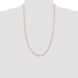 14k 1.85mm D/C Quadruple Rope Chain