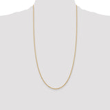14k 1.85mm D/C Quadruple Rope Chain