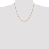14k 2.0mm D/C Quadruple Rope Chain