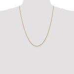 14k 2.0mm D/C Quadruple Rope Chain