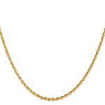14k 2.25mm D/C Quadruple Rope Chain