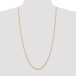 14k 2.25mm D/C Quadruple Rope Chain
