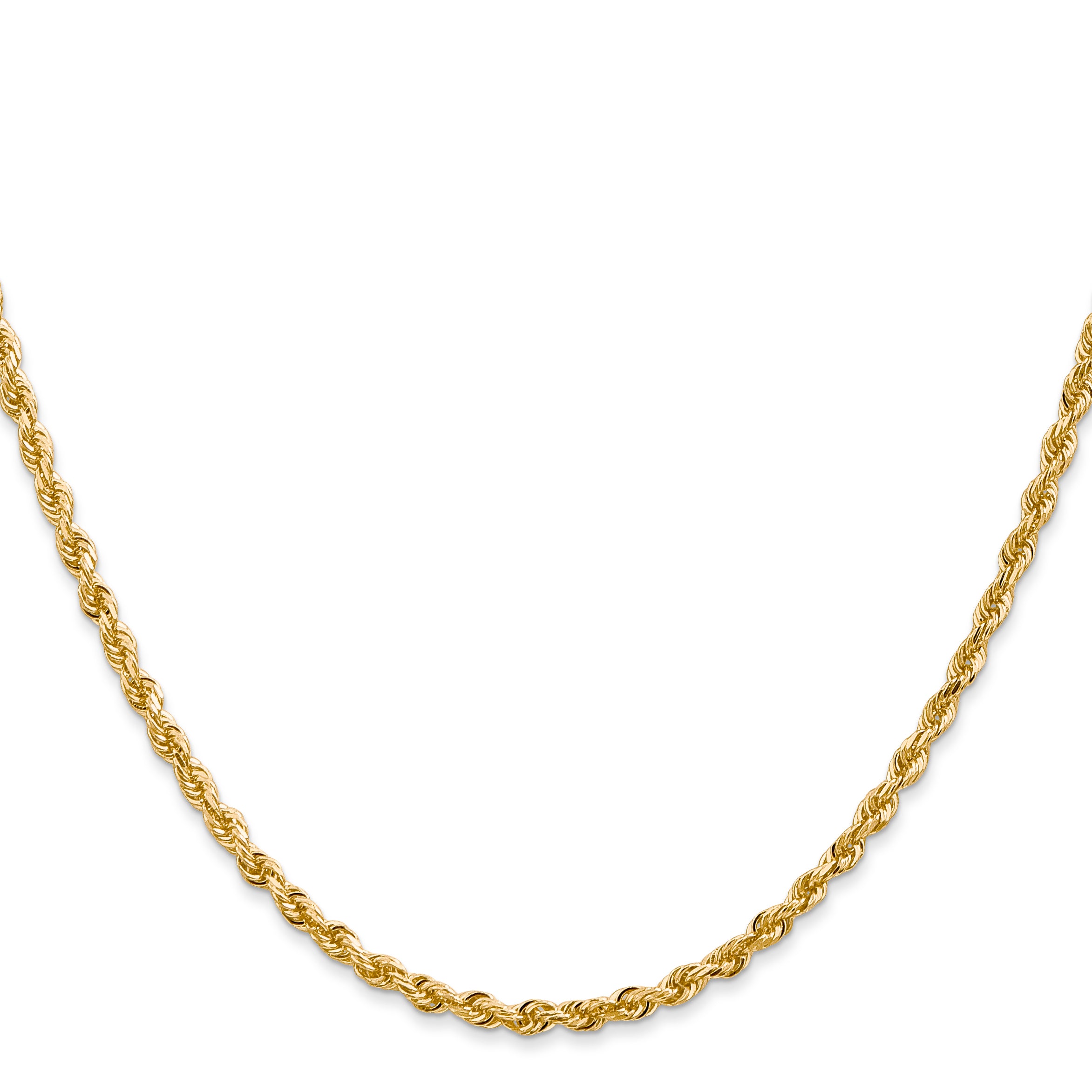 14k 2.75mm D/C Quadruple Rope Chain