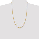 14k 2.75mm D/C Quadruple Rope Chain