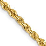 14k 3.0mm D/C Quadruple Rope Chain