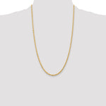 14k 3.0mm D/C Quadruple Rope Chain