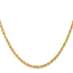 14k 3.0mm D/C Quadruple Rope Chain