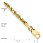 14k 3.0mm D/C Quadruple Rope Chain