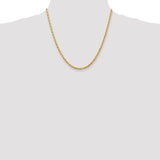 14k 3.35mm D/C Quadruple Rope Chain