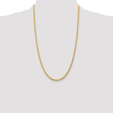 14k 3.35mm D/C Quadruple Rope Chain