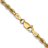 14k 3.35mm D/C Quadruple Rope Chain