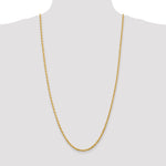 14k 3.35mm D/C Quadruple Rope Chain