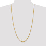 14k 3.35mm D/C Quadruple Rope Chain