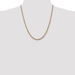 14k 4.0mm D/C Quadruple Rope Chain