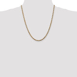 14k 4.0mm D/C Quadruple Rope Chain