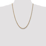 14k 4.0mm D/C Quadruple Rope Chain