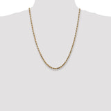 14k 4.0mm D/C Quadruple Rope Chain
