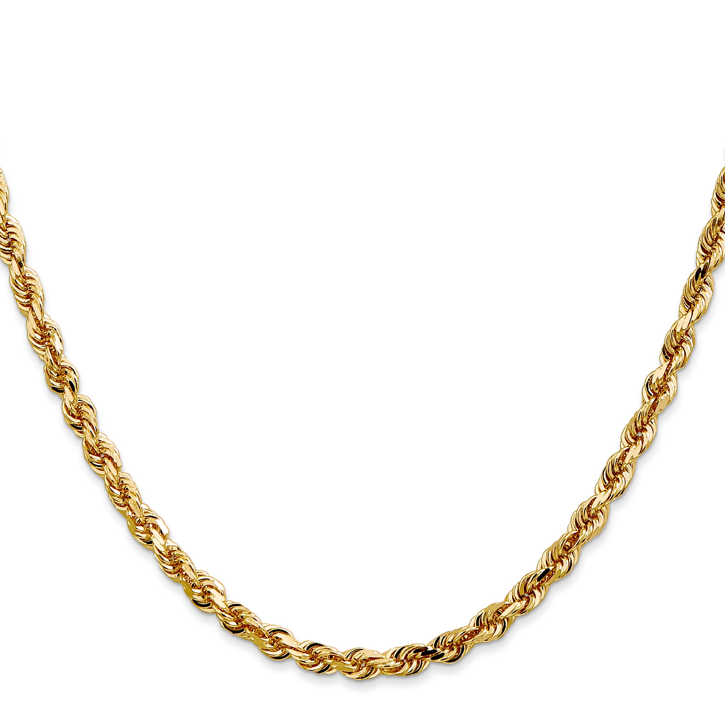 14k 4.0mm D/C Quadruple Rope Chain