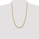 14k 4.0mm D/C Quadruple Rope Chain