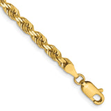 14k 4.0mm D/C Quadruple Rope Chain