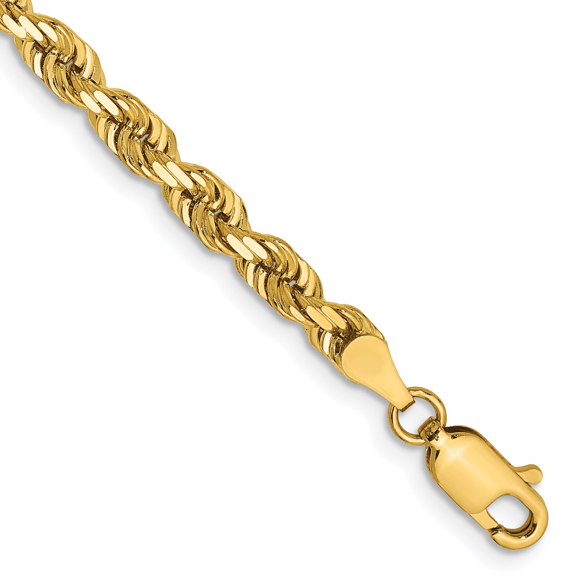 14k 4.0mm D/C Quadruple Rope Chain