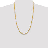 14k 4.5mm D/C Quadruple Rope Chain