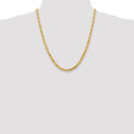 14k 5.0mm D/C Quadruple Rope Chain