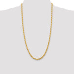 14k 5.0mm D/C Quadruple Rope Chain