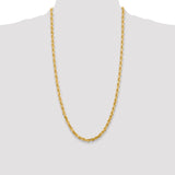 14k 5.0mm D/C Quadruple Rope Chain