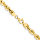 14k 7.0mm D/C Quadruple Rope Chain