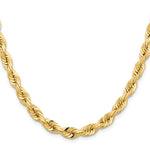 14k 7.0mm D/C Quadruple Rope Chain