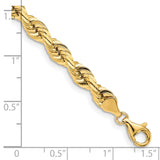 14k 7.0mm D/C Quadruple Rope Chain