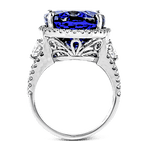 Color Ring in 18k Gold with Diamonds