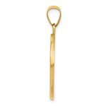14k Saint Christopher Medal Hollow Pendant
