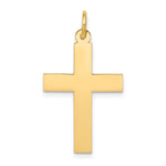 14k Polished Cross Pendant