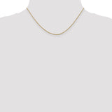 14K 1.1mm Ropa Chain