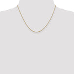 14K 1.1mm Ropa Chain