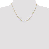 14K 1.1mm Ropa Chain