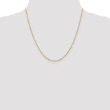 14K 1.1mm Ropa Chain