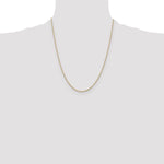 14K 1.1mm Ropa Chain
