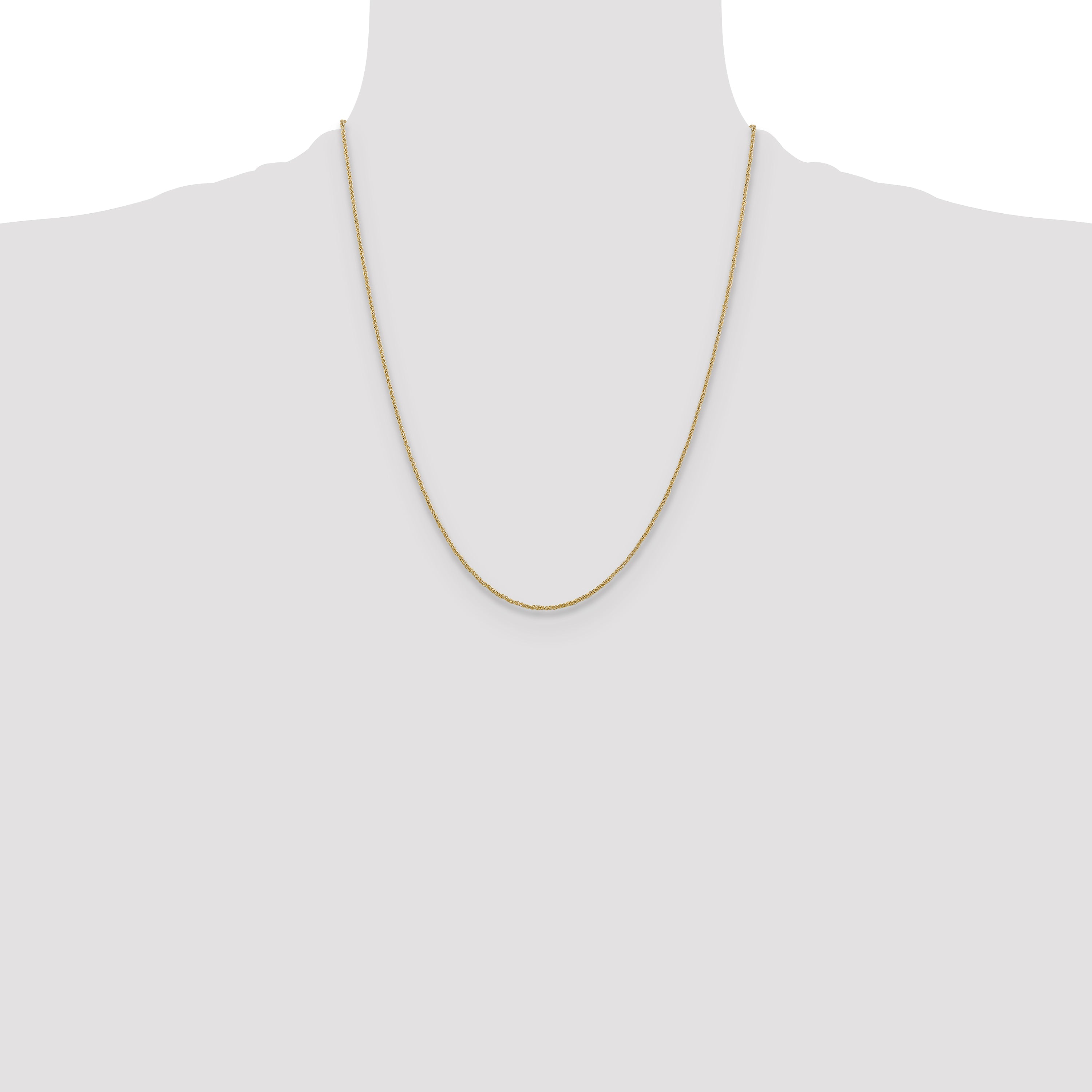 14K 1.1mm Ropa Chain