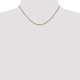 14K 1.7mm Ropa Chain