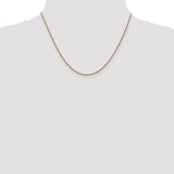 14K 1.7mm Ropa Chain