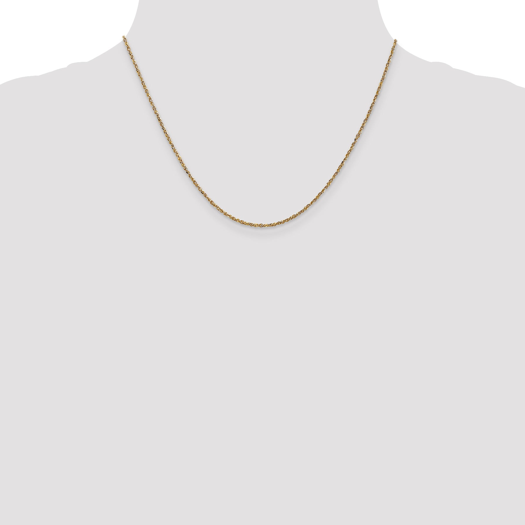 14K 1.7mm Ropa Chain