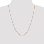14K Rose Gold .7mm Ropa Chain