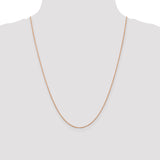 14K Rose Gold .7mm Ropa Chain