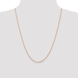 14K Rose Gold 1.1mm Ropa Chain