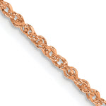 14K Rose Gold 1.7mm Ropa Chain